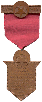 28th Wisconsin reunion badge